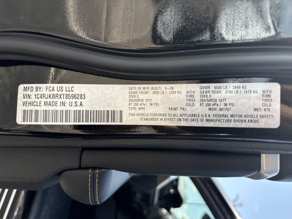 2026 Jeep Grand Cherokee L  Black at Westside Lexus