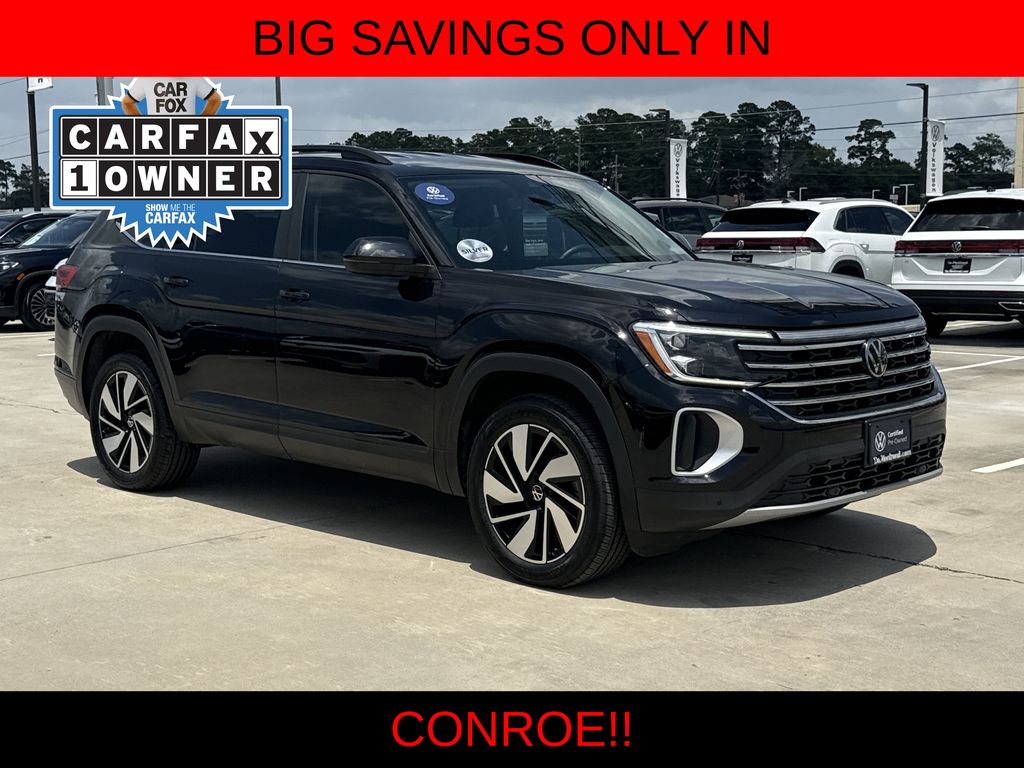 2024 Volkswagen Atlas 2.0T SE w/Technology Black at Don McGill Toyota