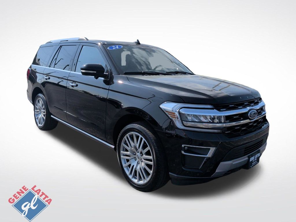 Agate Black Metallic 2024 Ford Expedition Limited 4WD SUV / Crossover Four-Wheel Drive Automatic