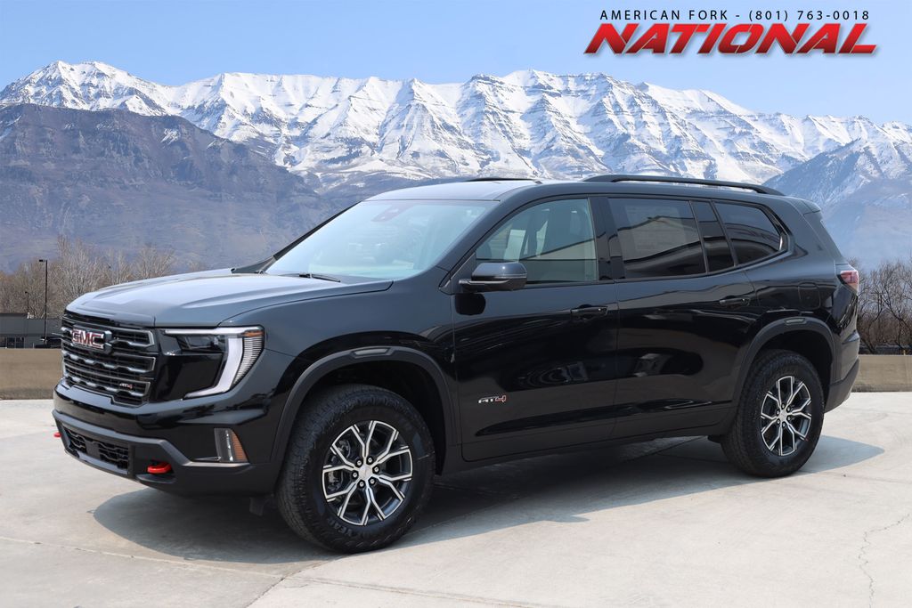 Black (Ebony Twilight Metallic) 2026 GMC Acadia SUV / Crossover Four-Wheel Drive 8-Speed Automatic