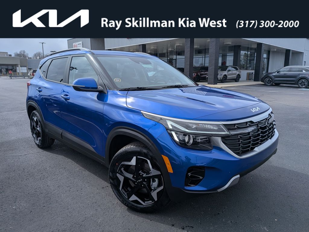 Neptune Blue 2026 Kia Seltos SUV / Crossover All-Wheel Drive Continuously Variable Transmission