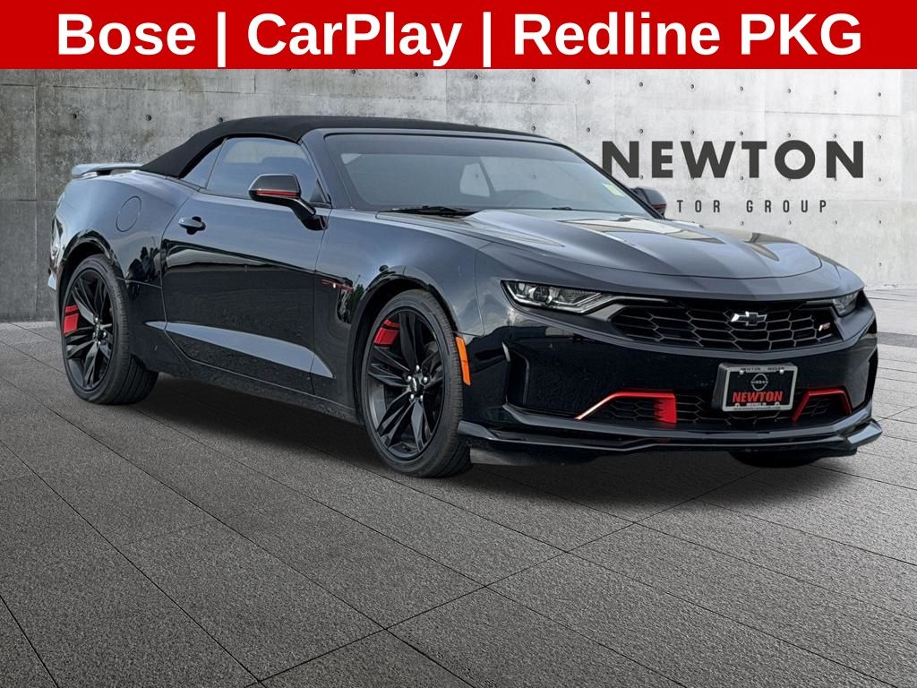 Black 2022 Chevrolet Camaro 2LT Convertible RWD Convertible Rear-Wheel Drive Automatic