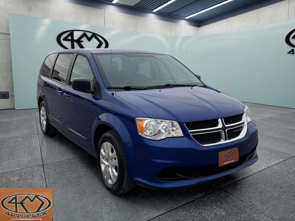 Indigo Blue Clearcoat 2018 Dodge Grand Caravan SE FWD Minivan Front-Wheel Drive 6-Speed Automatic