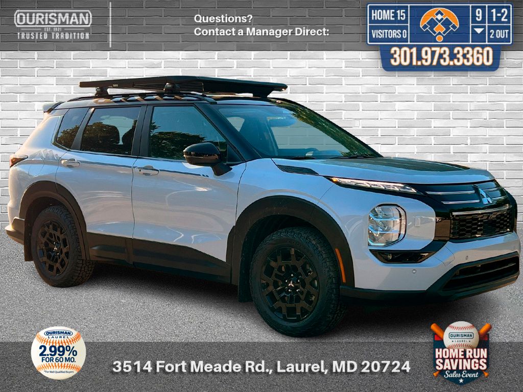 Diamond White 2026 Mitsubishi Outlander Trail Edition S-AWC SUV / Crossover All-Wheel Drive Continuously Variable Transmission