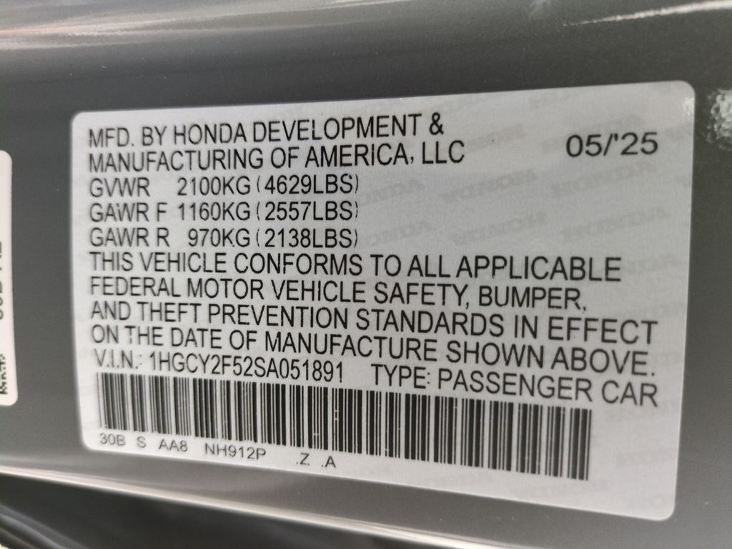 New 2025 Honda Accord Hybrid For Sale in Fort Wayne, IN