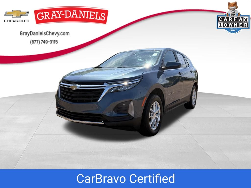 Lakeshore Blue Metallic 2024 Chevrolet Equinox LT AWD with 2FL SUV / Crossover Four-Wheel Drive 6-Speed Automatic Overdrive