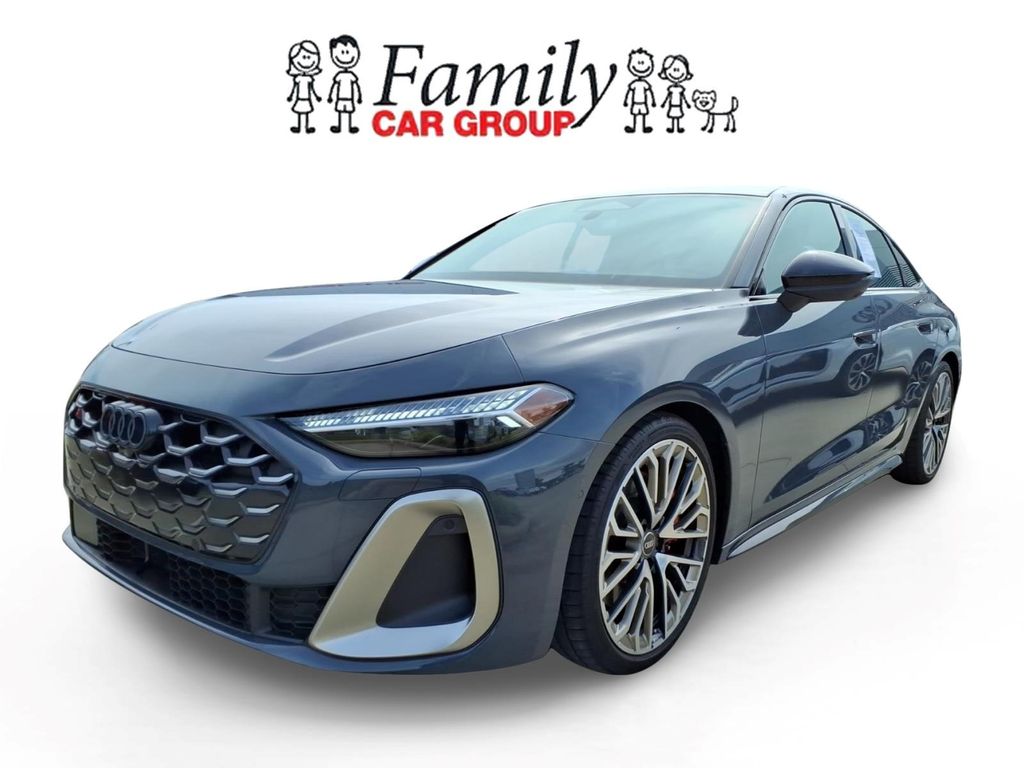 Daytona Gray Metallic 2025 Audi S5 Sedan All-Wheel Drive 7-Speed Automatic
