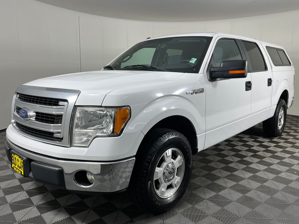Oxford White 2014 Ford F-150 XLT SuperCrew Pickup Truck 4X2 6-Speed Automatic