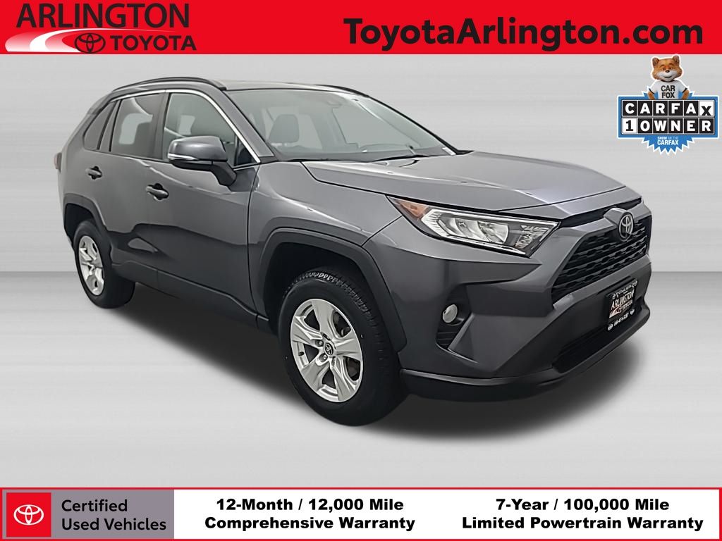 Magnetic Gray Metallic 2021 Toyota RAV4 SUV / Crossover All-Wheel Drive 8-Speed Automatic