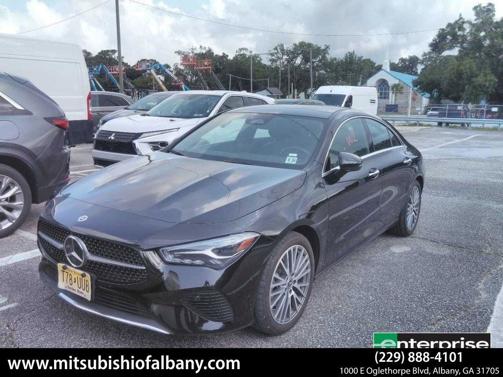 Black 2025 Mercedes-Benz CLA Coupe All-Wheel Drive 8-Speed Dual Clutch
