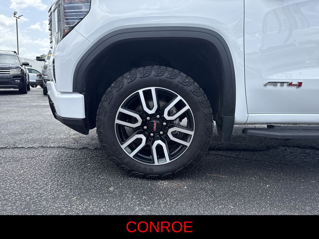 2023 GMC Sierra 1500 AT4 White at DeMontrond Gulf Freeway