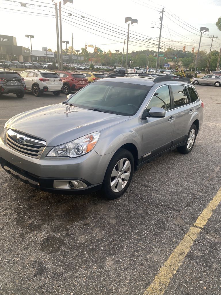 Gray (Steel Silver Metallic) 2011 Subaru Outback 2.5i Premium Wagon All-Wheel Drive Continuously Variable Transmission