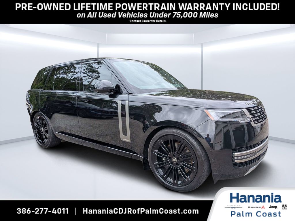 Black 2025 Land Rover Range Rover SUV / Crossover All-Wheel Drive 8-Speed Automatic