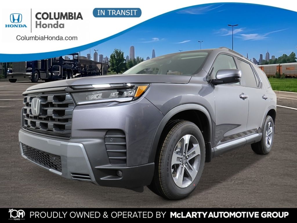 Gray (Modern Steel Metallic) 2026 Honda Pilot SUV / Crossover All-Wheel Drive Automatic
