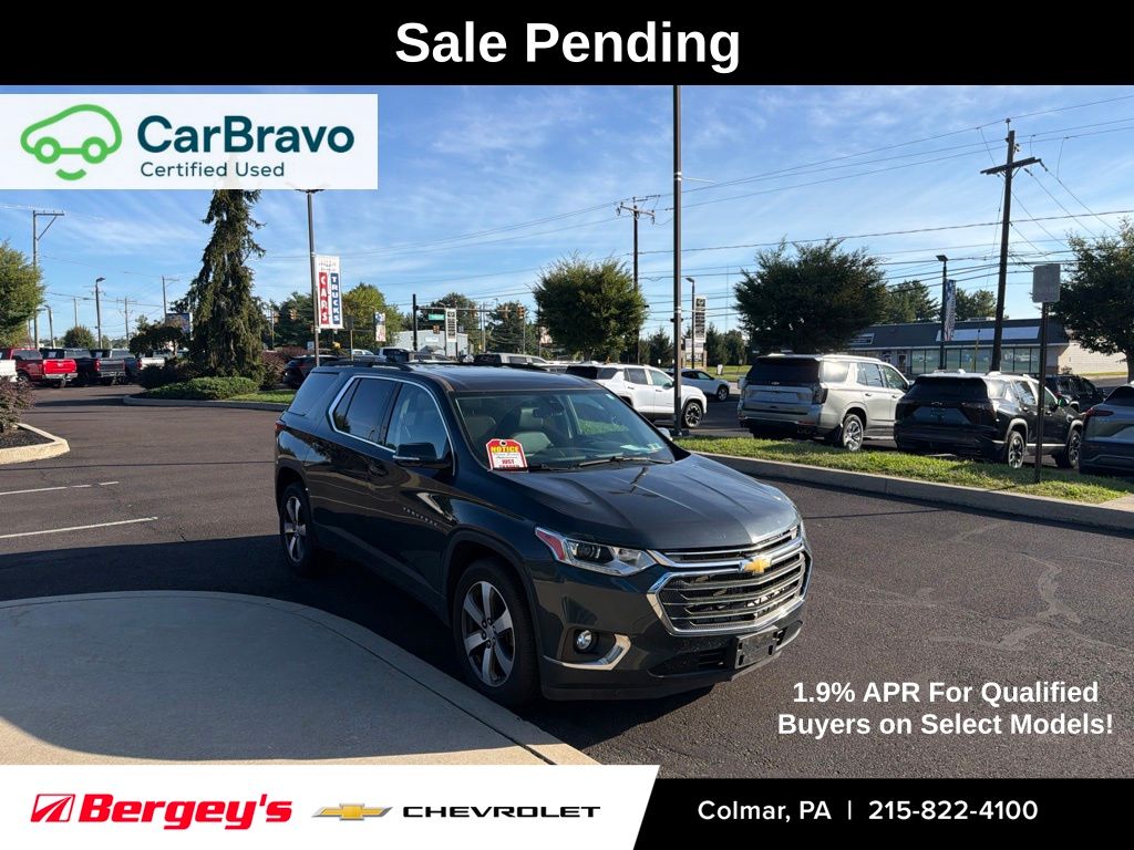 Gray (Graphite Metallic) 2020 Chevrolet Traverse SUV / Crossover Four-Wheel Drive 9-Speed Automatic