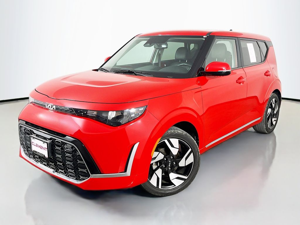 Inferno Red 2024 Kia Soul GT-Line FWD SUV / Crossover Front-Wheel Drive Continuously Variable Transmission