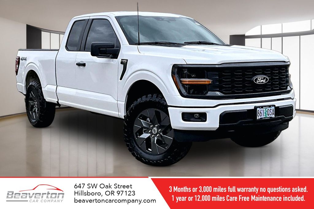 Oxford White 2025 Ford F-150 Pickup Truck Four-Wheel Drive Automatic
