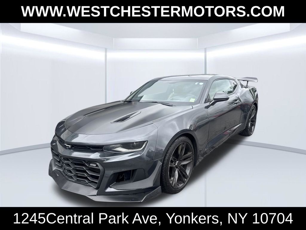Nightfall Gray Metallic 2016 Chevrolet Camaro Coupe Rear-Wheel Drive 8-Speed Automatic