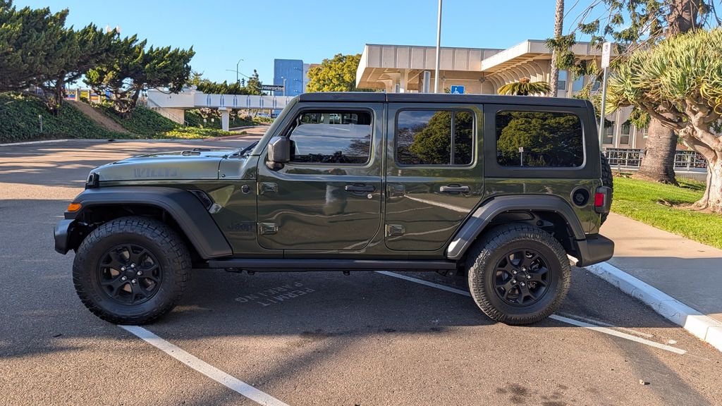 Used 2022 Jeep Wrangler Unlimited Willys 4D Sport Utility