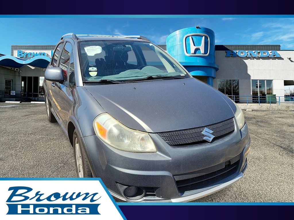 Silver 2009 Suzuki SX4 SUV / Crossover All-Wheel Drive 4-Speed Automatic