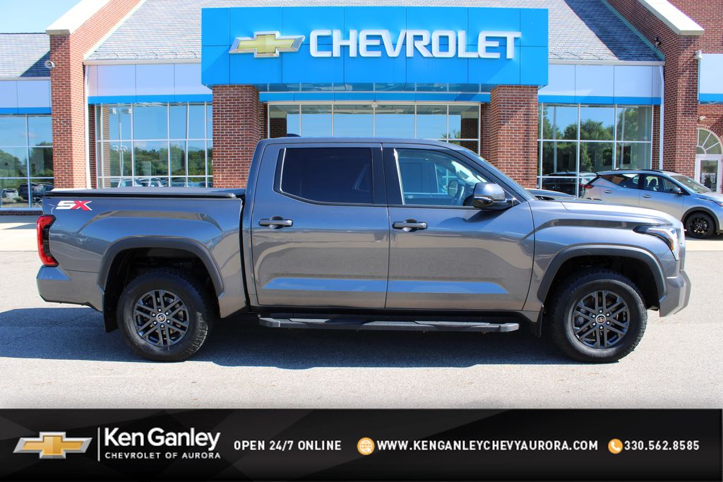 Magnetic Gray Metallic 2023 Toyota Tundra Pickup Truck Four-Wheel Drive Automatic