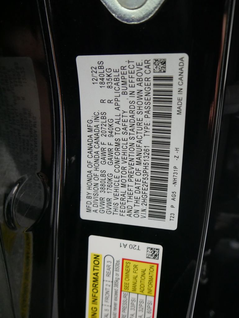 Thumbnail: 2023 Honda Civic - 20