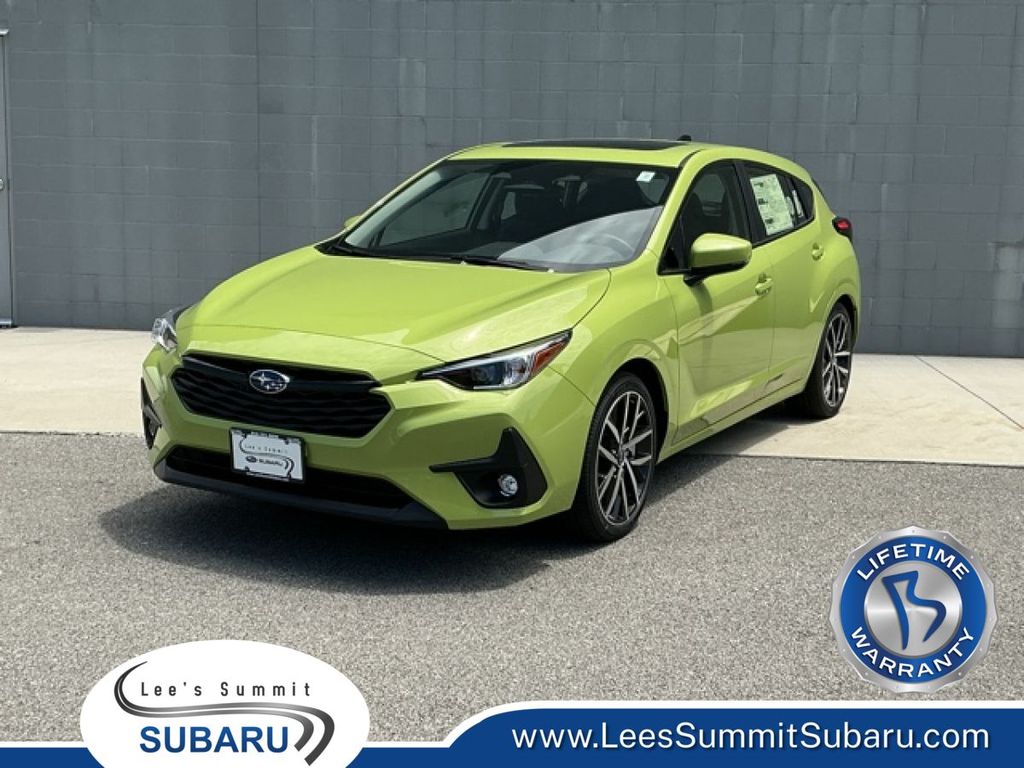 Citron Yellow Pearl 2026 Subaru Impreza Wagon All-Wheel Drive Continuously Variable Transmission