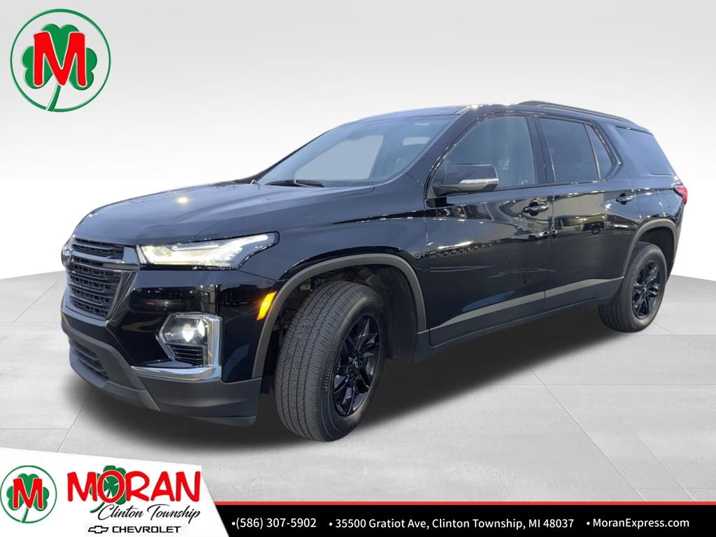 Mosaic Black Metallic 2023 Chevrolet Traverse LT Cloth FWD SUV / Crossover Front-Wheel Drive 9-Speed Automatic