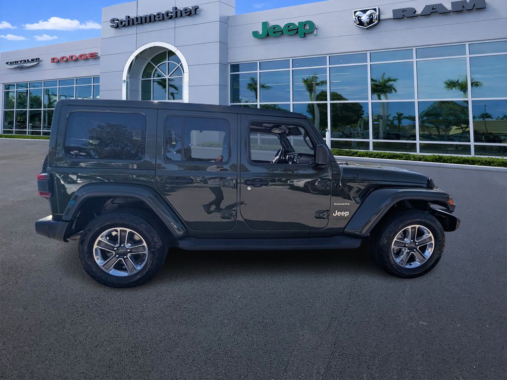 used 2021 Jeep Wrangler car, priced at $19,500