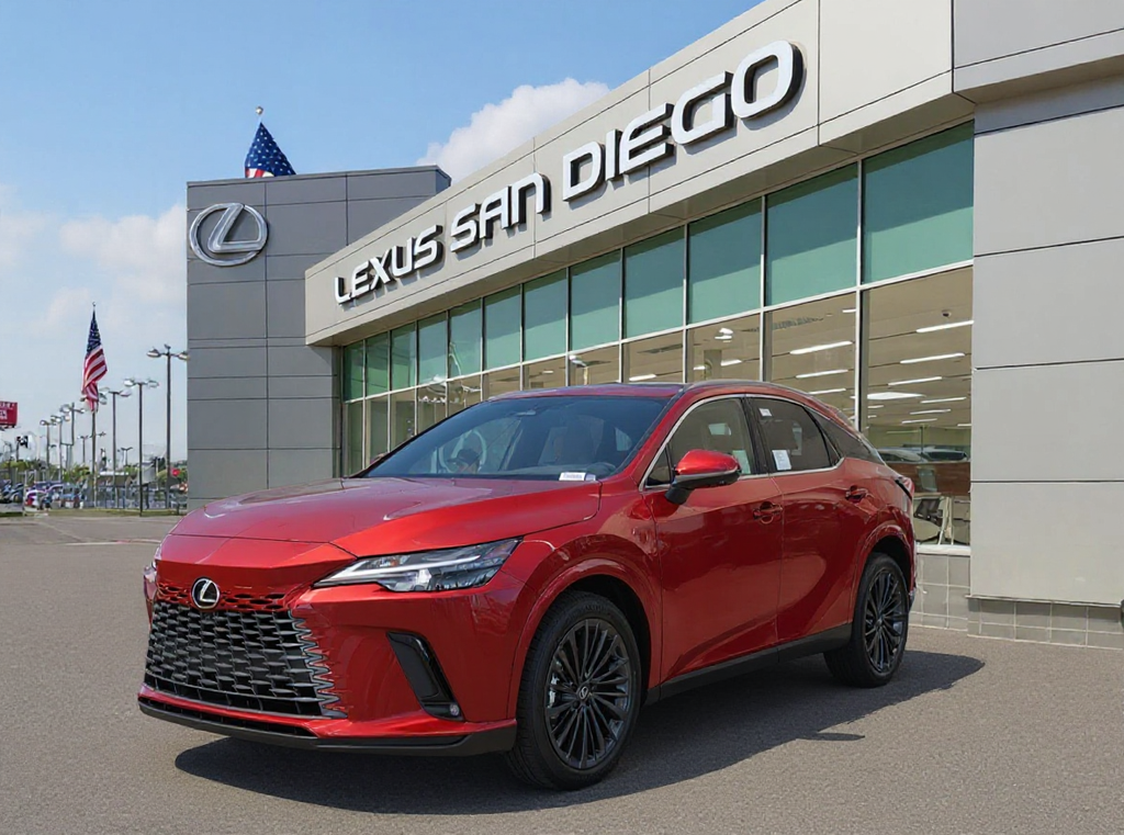 Matador Red Mica 2026 Lexus RX Hybrid 450h+ Premium AWD SUV / Crossover All-Wheel Drive Continuously Variable Transmission