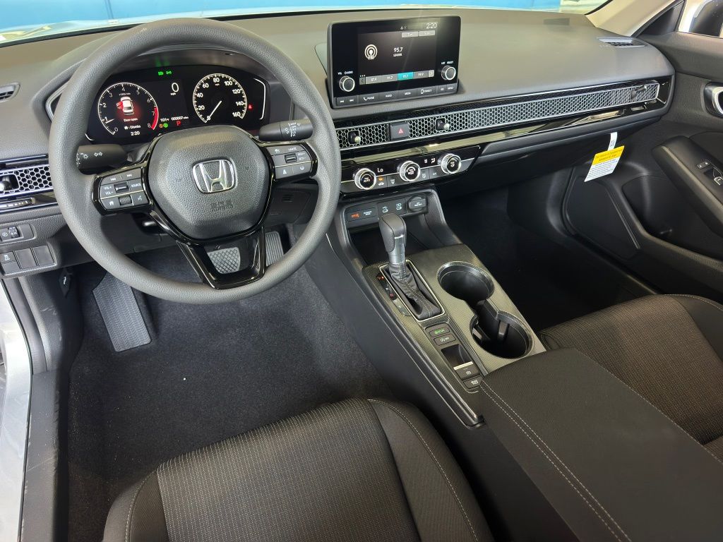 2026 Honda Civic LX Silver at Bayway Cadillac of The Woodlands