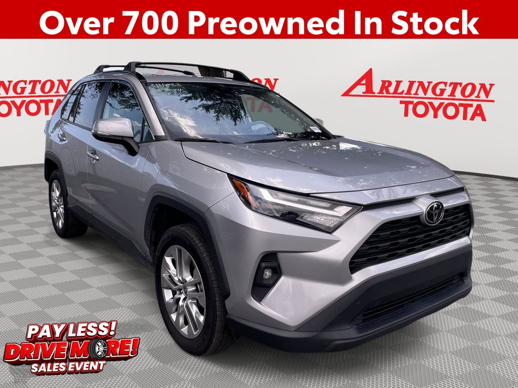 Silver Sky Metallic 2025 Toyota RAV4 SUV / Crossover Front-Wheel Drive 8-Speed Automatic