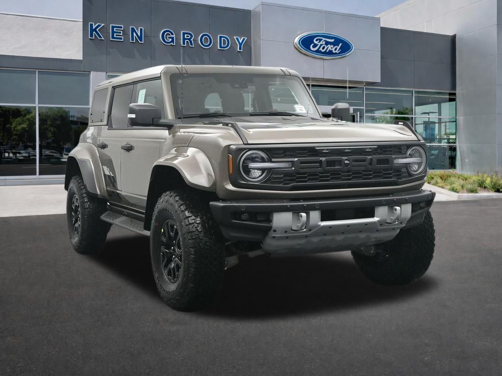 Gray 2025 Ford Bronco Raptor 4WD SUV / Crossover Four-Wheel Drive Automatic