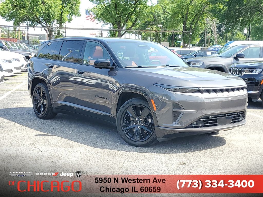 Baltic Gray Metallic Clearcoat 2024 Jeep Wagoneer S Launch Edition 4WD SUV / Crossover Four-Wheel Drive 1-Speed Automatic