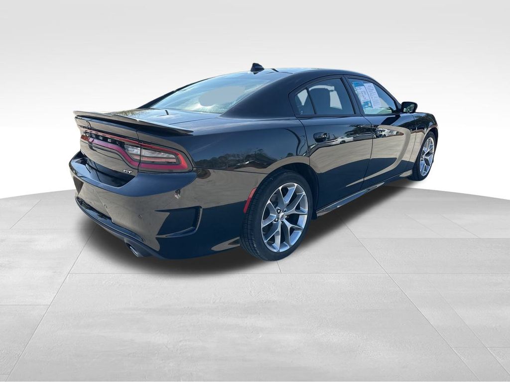 2023 Pitch Black Clearcoat Dodge Charger GT RWD Sedan