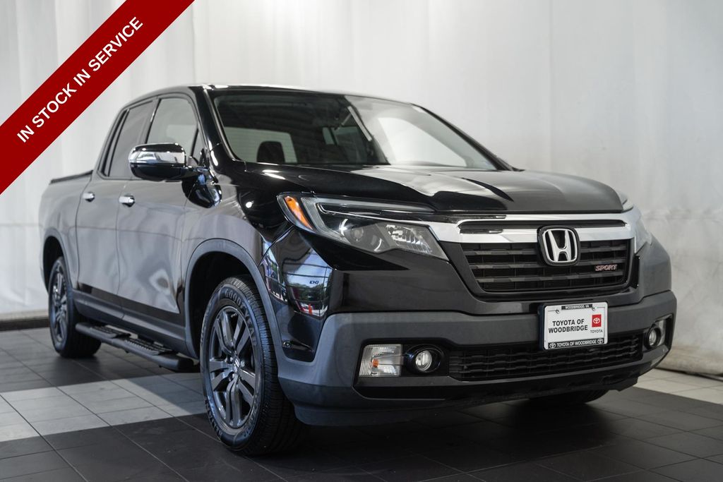 Crystal Black Pearl 2018 Honda Ridgeline Sport AWD Pickup Truck All-Wheel Drive 6-Speed Automatic