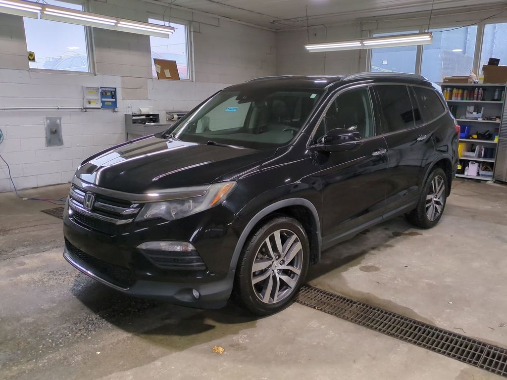 Crystal Black Pearl 2016 Honda Pilot Touring AWD SUV / Crossover All-Wheel Drive 9-Speed Automatic