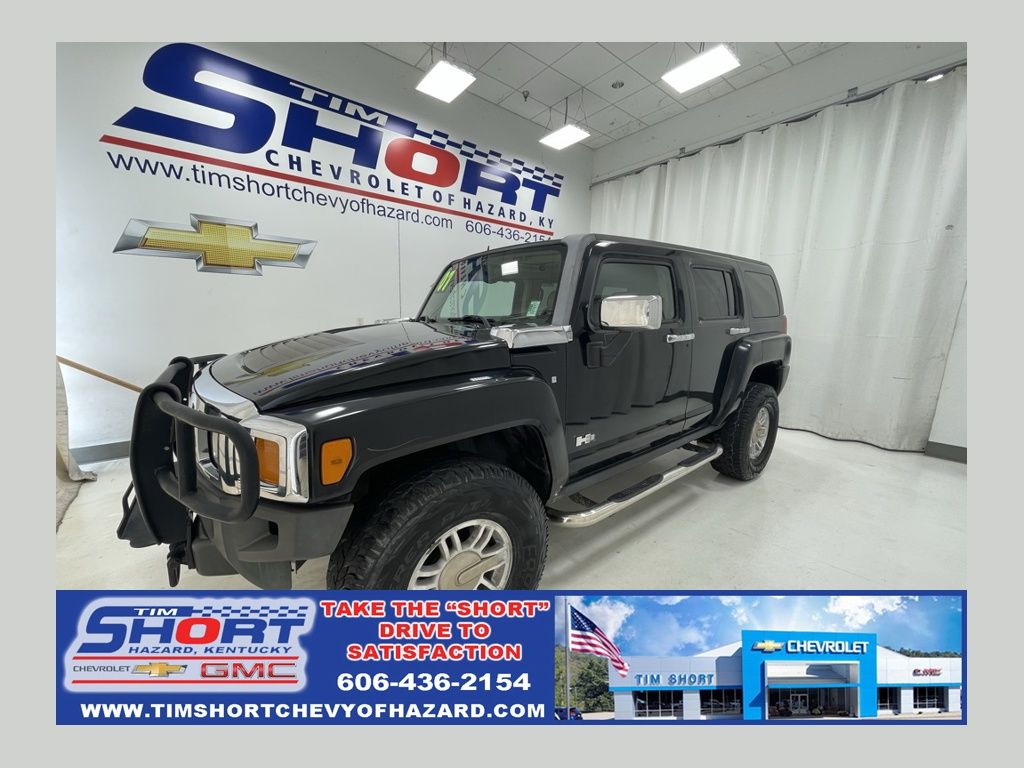 Black 2007 Hummer H3 SUV / Crossover 4-Speed Automatic Overdrive