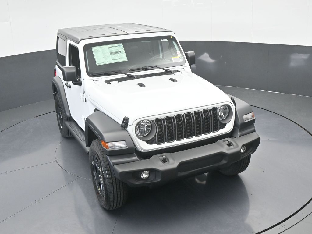 New 2026 bright white clearcoat Jeep Sport image 43