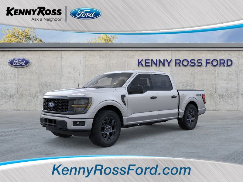 Iconic Silver Metallic 2026 Ford F-150 STX 4dr SuperCrew 4WD Pickup Truck Four-Wheel Drive Automatic