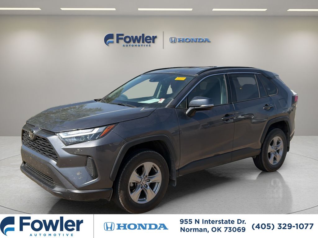 Gray 2022 Toyota RAV4 SUV / Crossover Front-Wheel Drive 8-Speed Automatic