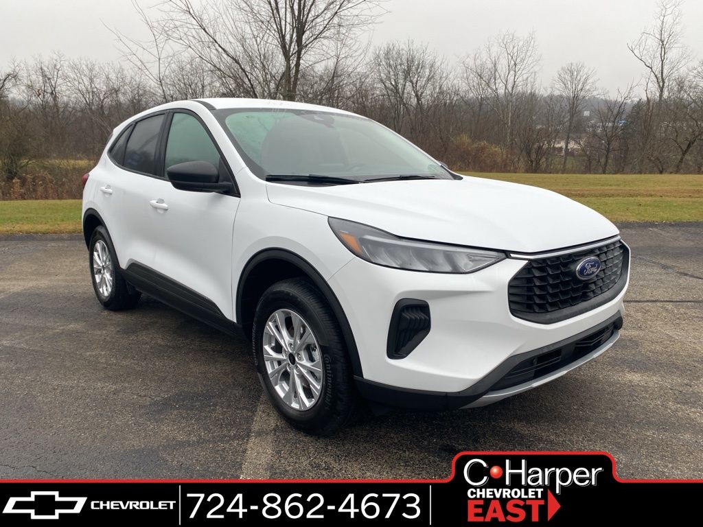 Oxford White 2025 Ford Escape Active AWD SUV / Crossover All-Wheel Drive 8-Speed Automatic