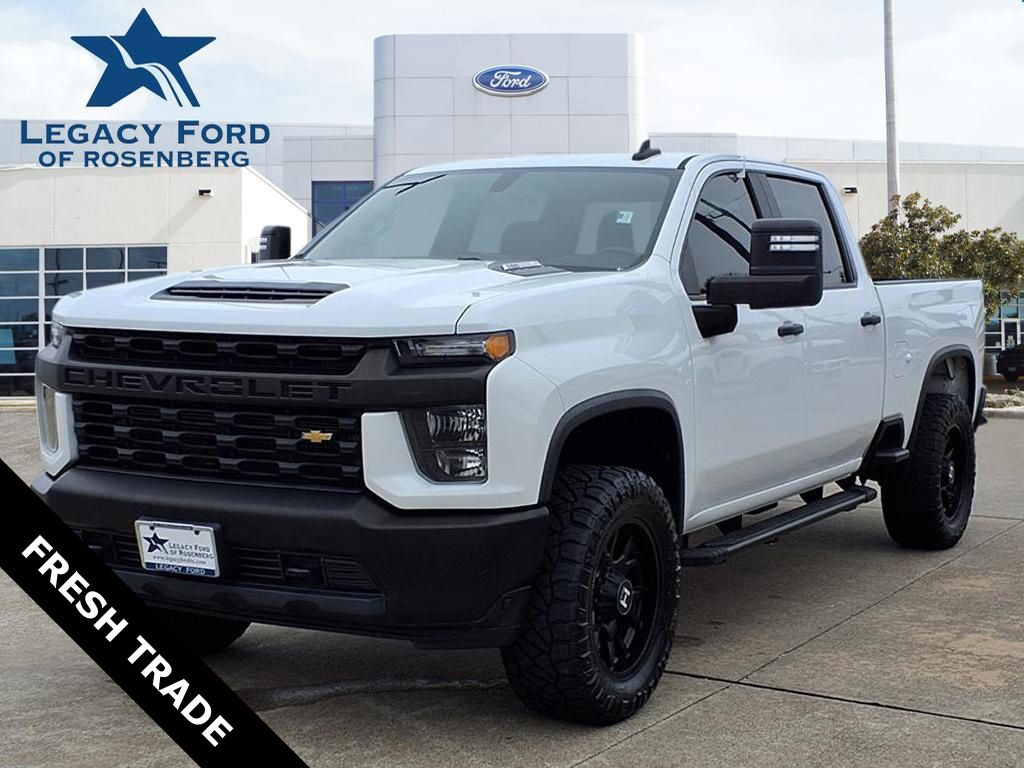 2021 Chevrolet Silverado 2500HD Work Truck White at Traditions Chevrolet