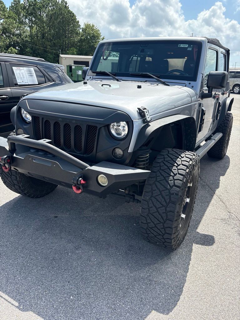 Billet Silver Metallic Clearcoat 2015 Jeep Wrangler SUV / Crossover Four-Wheel Drive 5-Speed Automatic