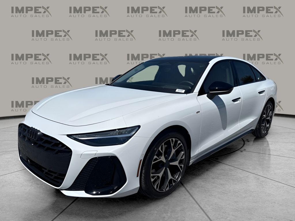 Glacier White Metallic 2026 Audi A6 Sedan All-Wheel Drive 7-Speed Automatic
