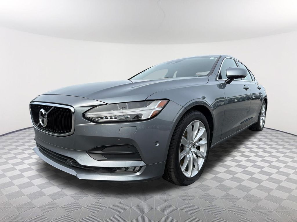 Gray Metallic 2017 Volvo S90 T6 Momentum AWD Sedan All-Wheel Drive Automatic