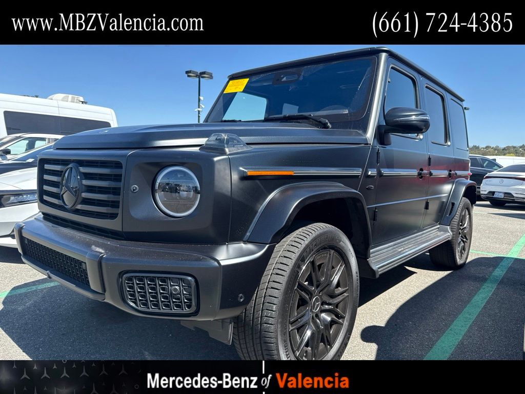 MANUFAKTUR Night Black Magno 2025 Mercedes-Benz G-Class SUV / Crossover All-Wheel Drive 2-Speed Automatic