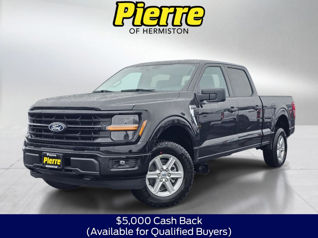 Black Metallic 2026 Ford F-150 Pickup Truck Four-Wheel Drive Automatic