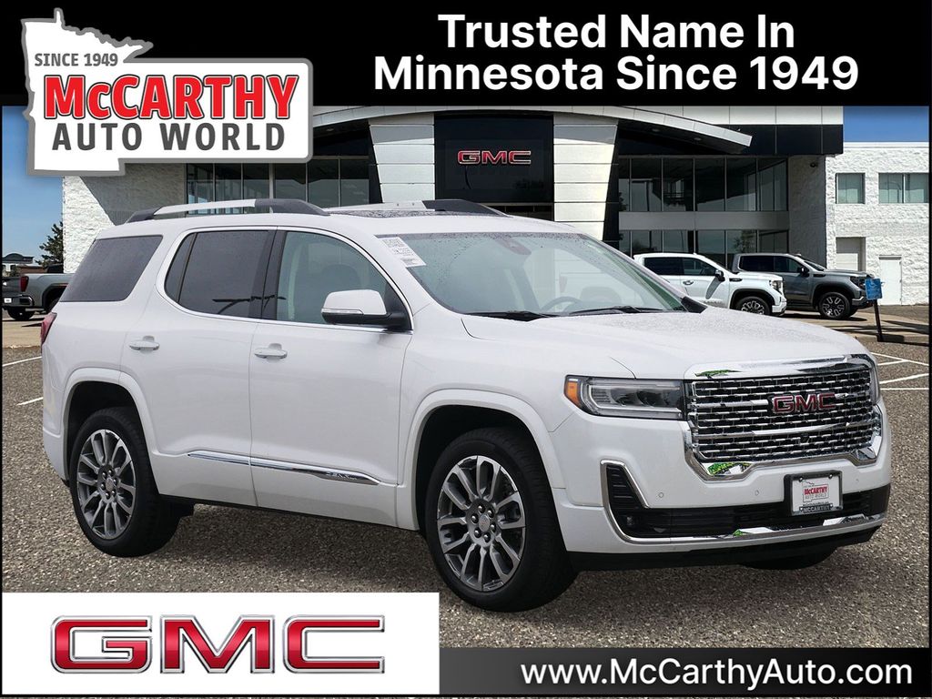 White Frost 2023 GMC Acadia SUV / Crossover Four-Wheel Drive 9-Speed Automatic