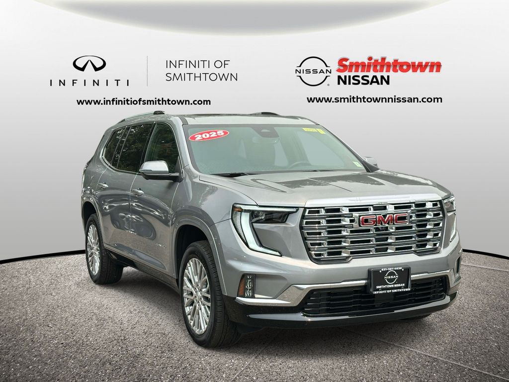 Sterling Metallic 2025 GMC Acadia SUV / Crossover Four-Wheel Drive 8-Speed Automatic